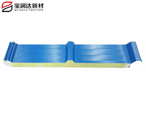 聚氨酯封邊玻璃絲棉屋面板 聚氨酯封邊玻璃絲棉屋面板